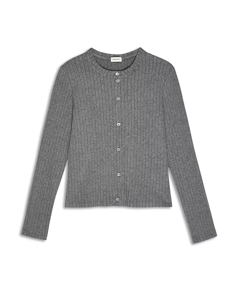 Donni The Sweater Ribbed Cardigan
