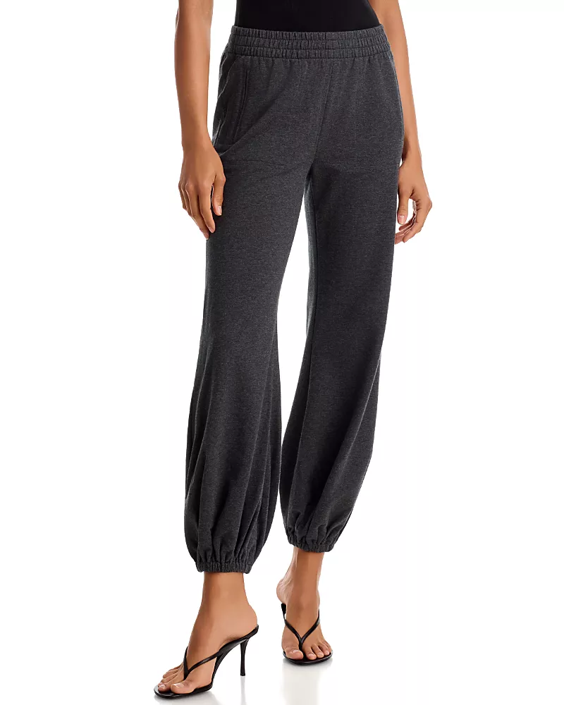 Norma Kamali Boyfriend Jogger Pants