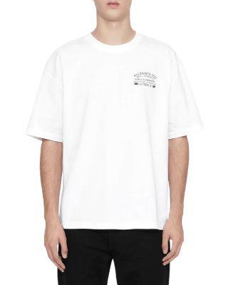 Cotton Relaxed Logo Graphic Crewneck T-Shirt