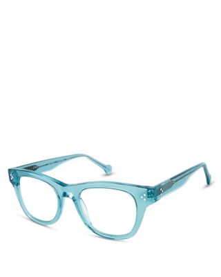 Plymouth Square Blue Light Glasses, 50mm