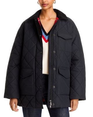 Terra Diamond Quilted Coat - thumbnail 3