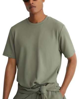 Reiss Day Stretch Twill Crewneck T-Shirt