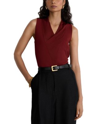 Effie Sleeveless Cowlneck Top