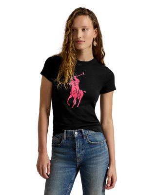 Pink Pony Crewneck Tee
