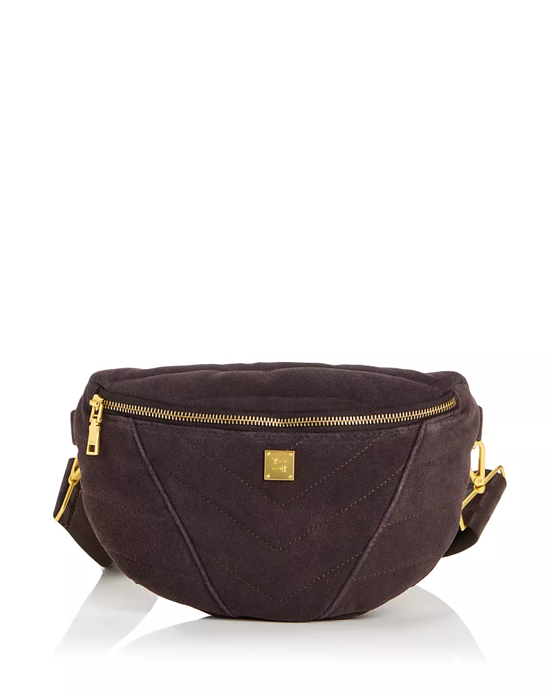 Think Royln Little Runaway Suede Convertible Crossbody Bag