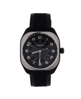 H08 Automatic Watch in Titanium and Rubber 39mm