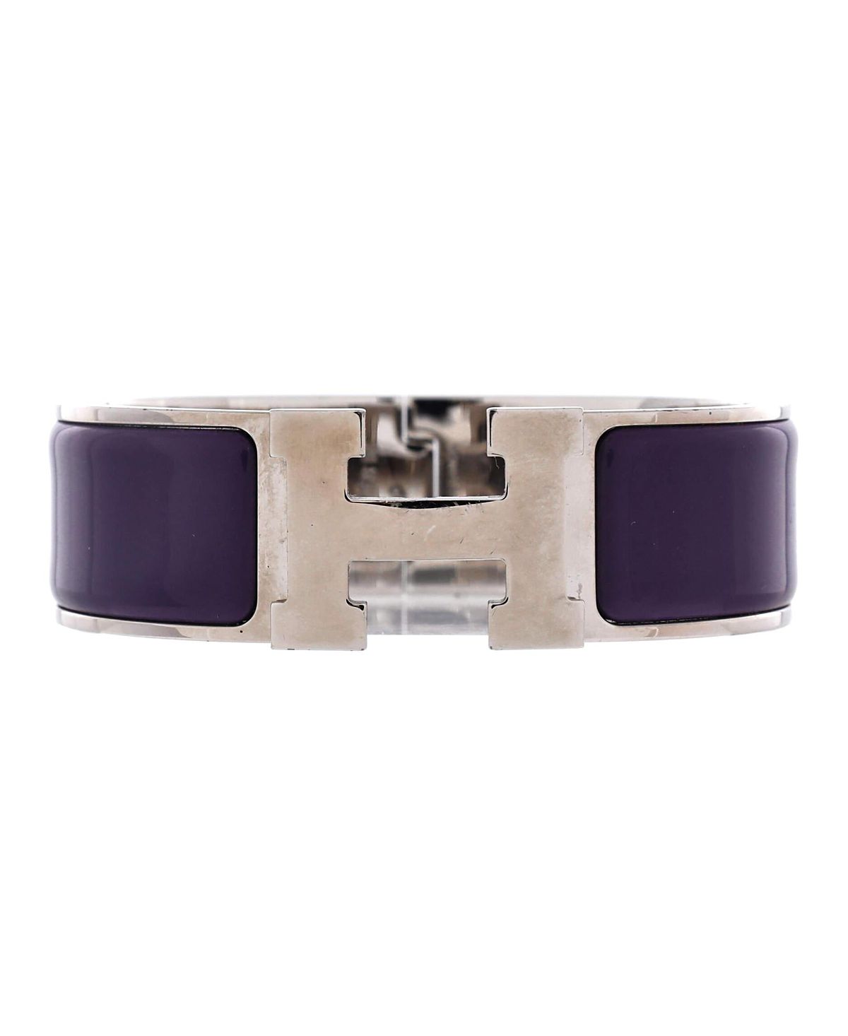 Pre-Owned HERMES Wide Clic H Bracelet