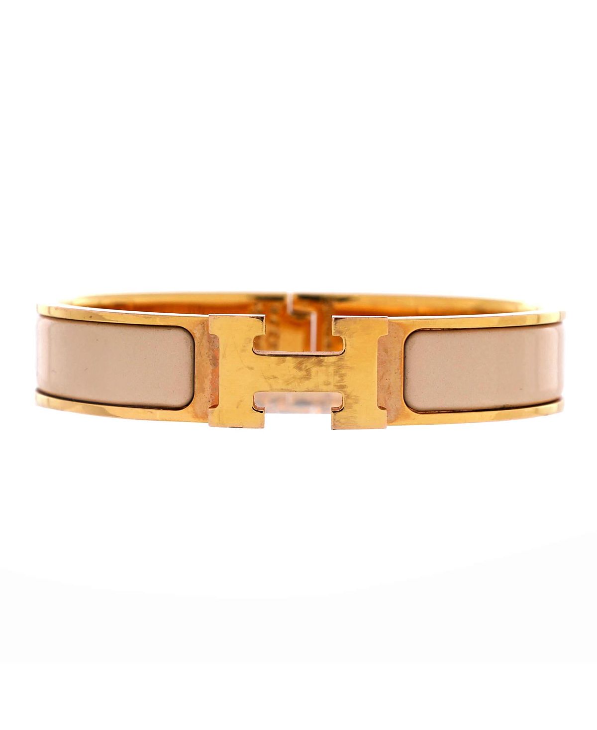 Pre-Owned HERMES Narrow Clic H Bracelet