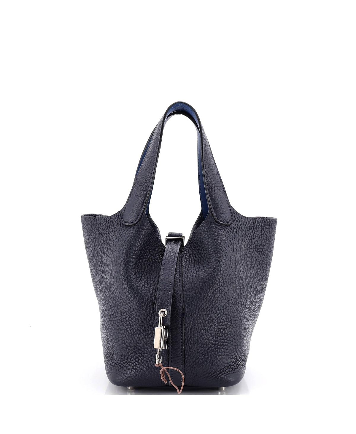 Pre-Owned HERMES Pm Eclat Picotin Lock Bag Clemence