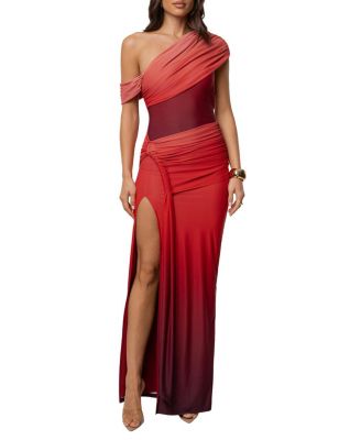  Muse Draped Maxi Skirt