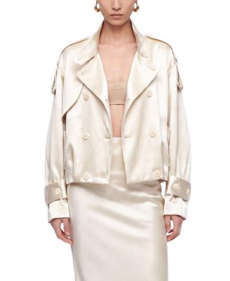  Oversized Double Breasted Trench Coat