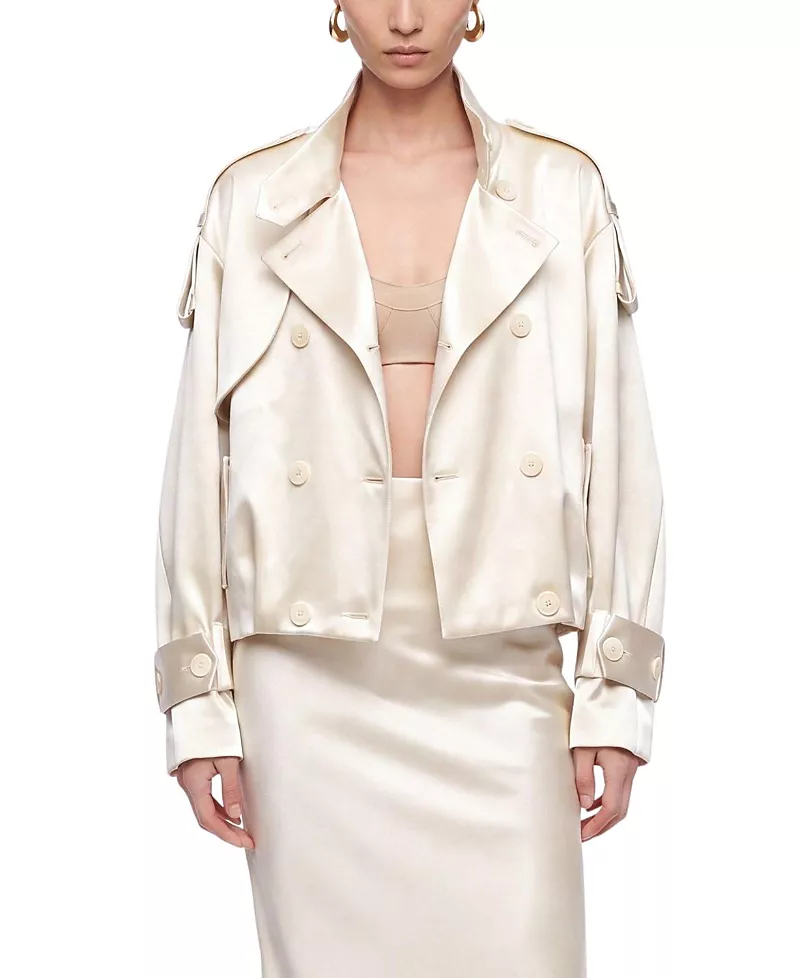 Nocturne Oversized Double Breasted Trench Coat