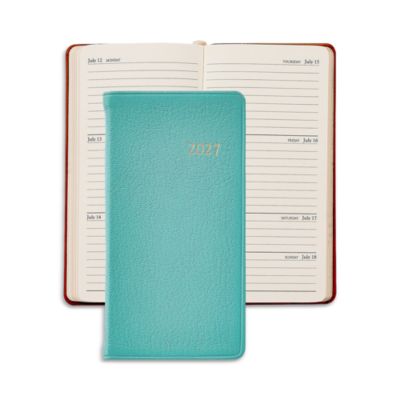 2027 Leather Pocket Datebook