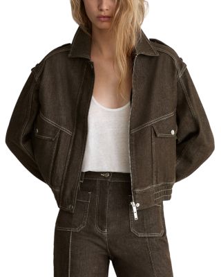 Blair Cotton Blend Denim Jacket