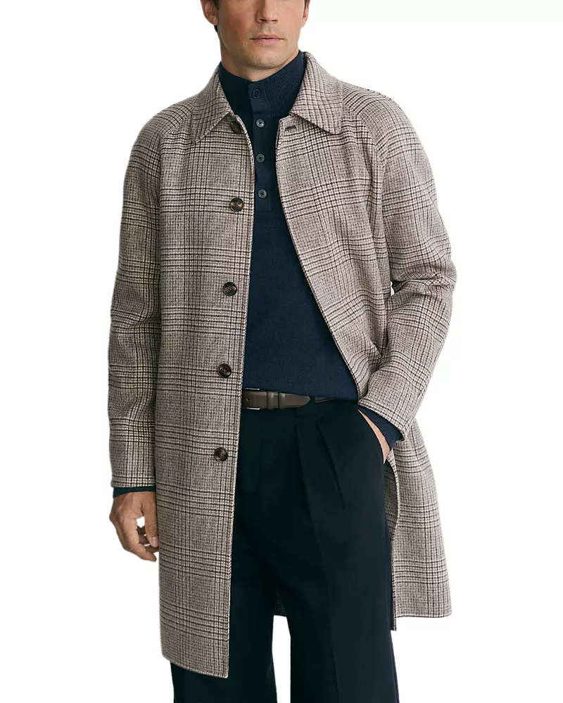Reiss Morpeth Wool Blend Overcoat