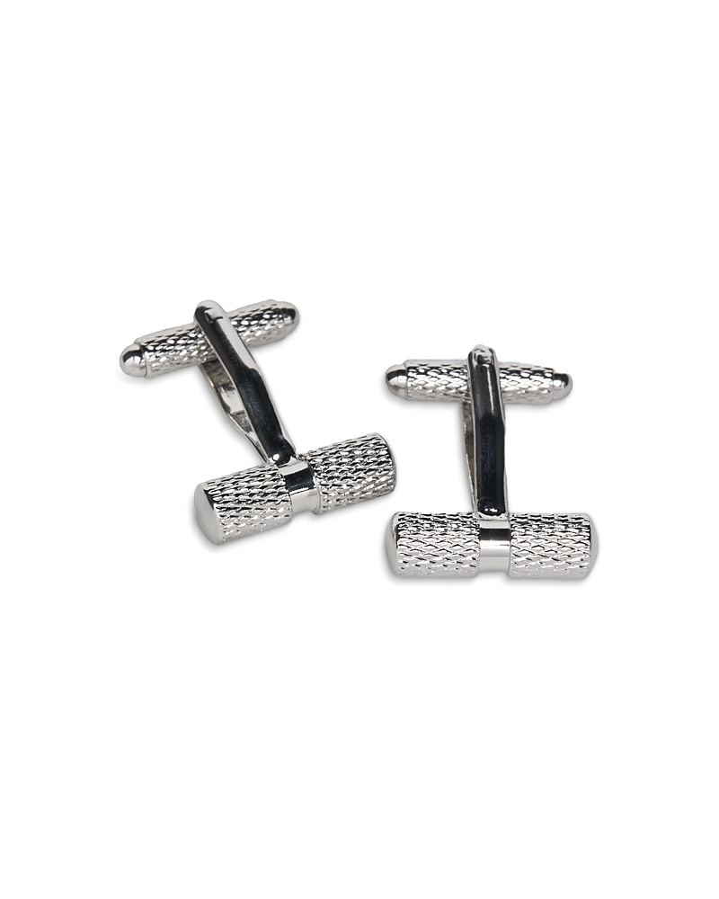 Bloomingdale's Brass Studded Bar Cufflinks