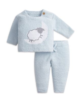 Boys' Chenille Sheep Long Sleeved Sweatshirt & Pants Set - Baby
