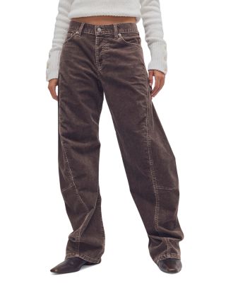 High Rise Fable Washed Corduroy Jeans