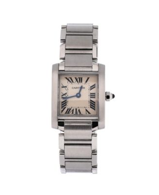  Tank Francaise Quartz Watch in Stainless Steel 20mm