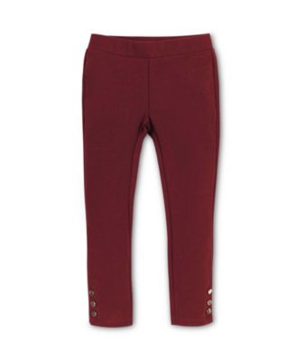  Unisex Button Cuff Ponte Pants