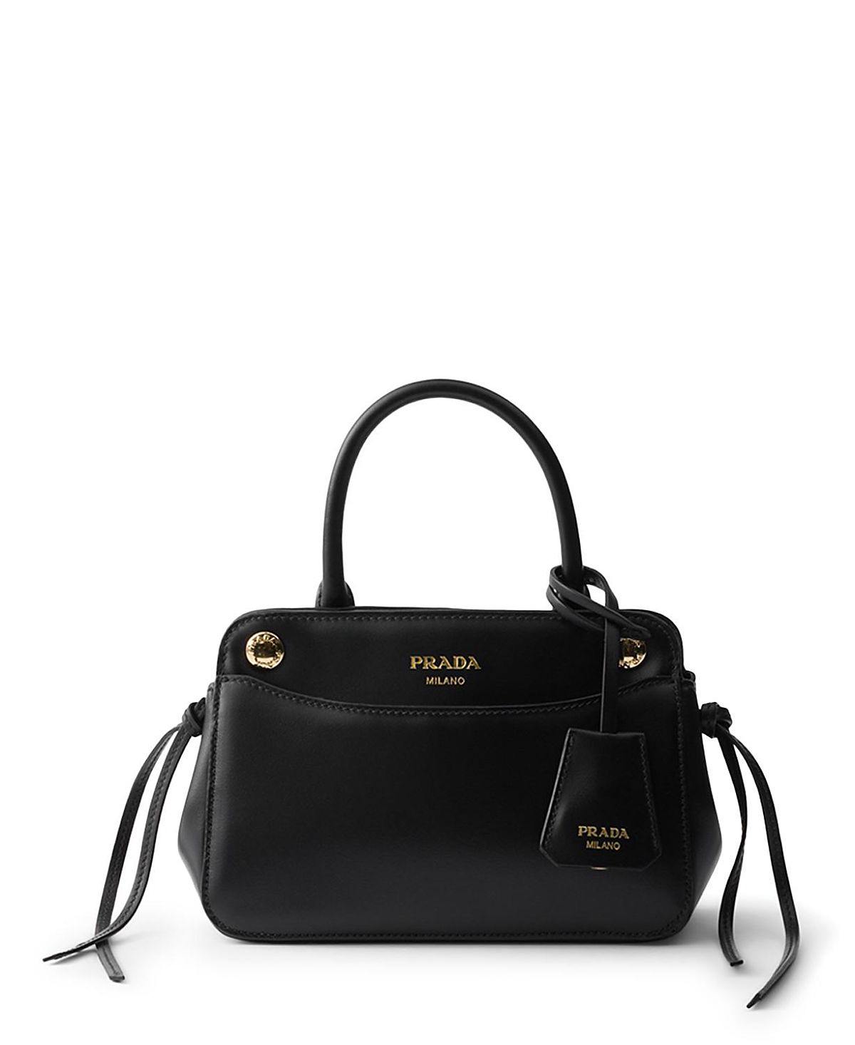 Prada Carry Mini Leather Handbag