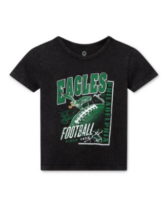 Unisex Kids NFL Philadelphia Eagles Mineral Washed Tee - Little Kid, Big Kid