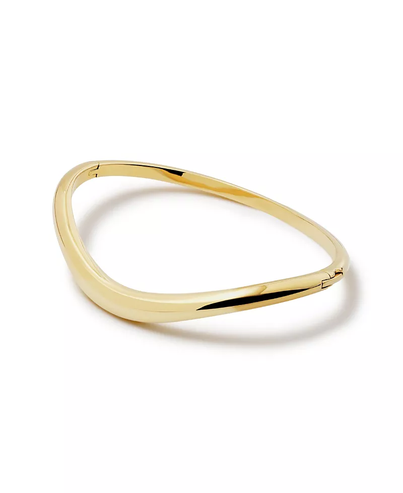 Ana Luisa Talia Slim Gold Bangle Bracelet