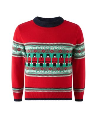 Boys' Soldier Fairisle Sweater - Little Kid, Big Kid