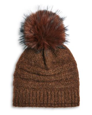 Pom Pom Knit Hat