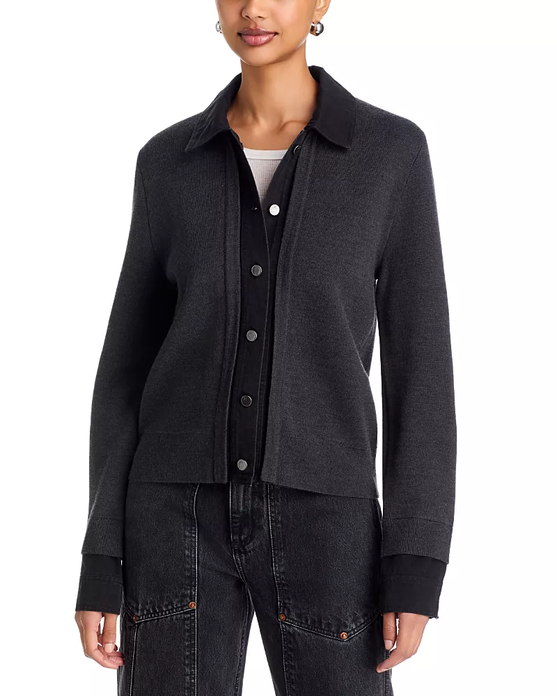 Kobi Halperin Luna Denim Combo Sweater