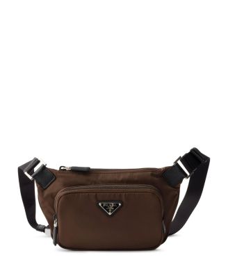 Prada Re-Nylon and Saffiano Leather Shoulder Bag