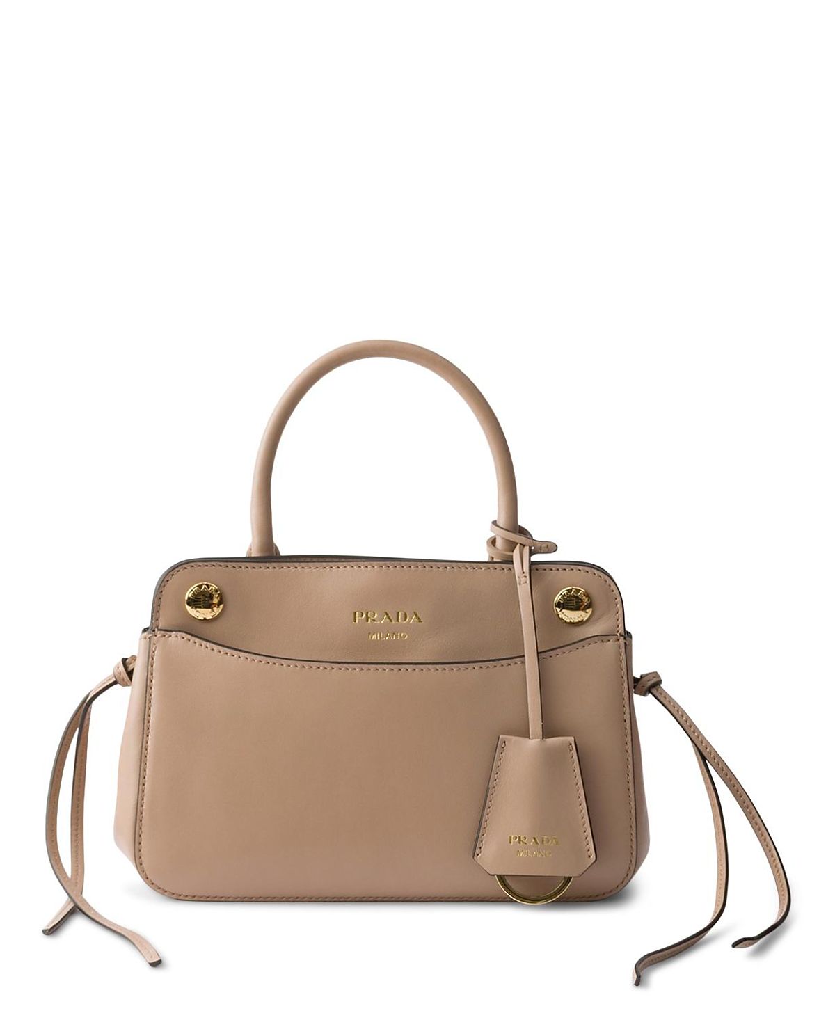 Prada Carry Mini Leather Handbag