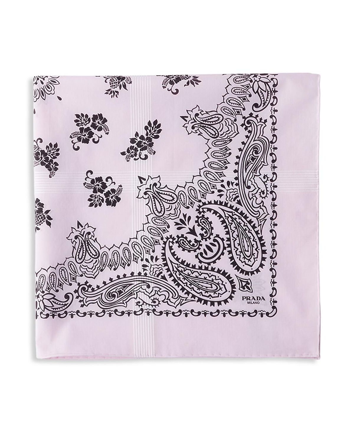 Prada Printed Batiste Scarf