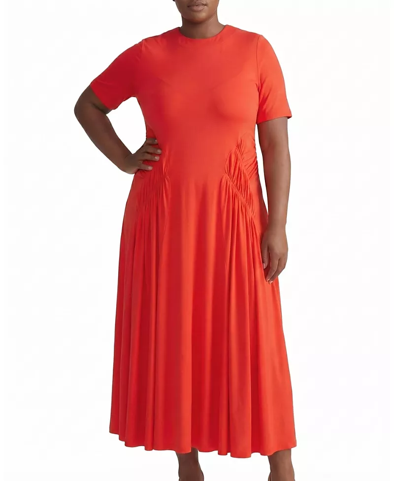 Universal Standard Women's Plus Devi Liquid Jersey Dress