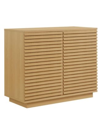  Render 2-Door Fluted Accent Cabinet