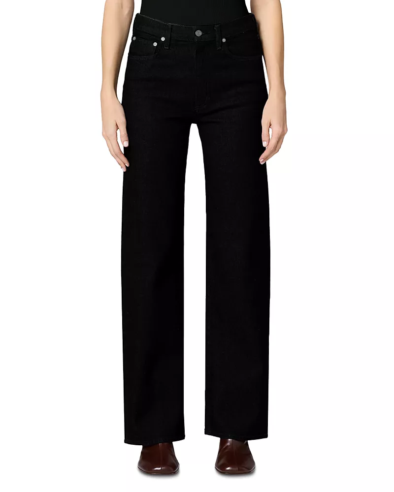 Agolde Harper Mid Rise Relaxed Straight Jeans in Immersion
