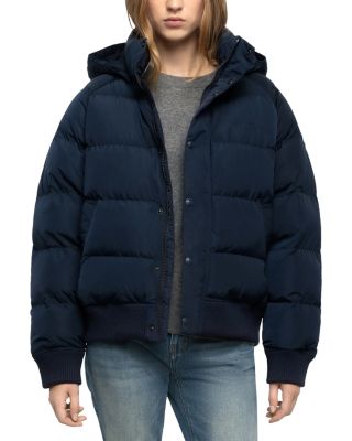 Kelis Hooded Quilted Coat