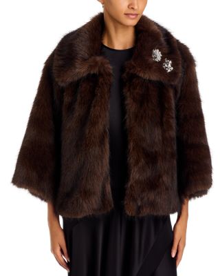 Novelty Faux Fur Jacket