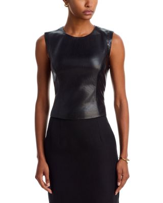 Poppy Rib Combo Bodycon Top