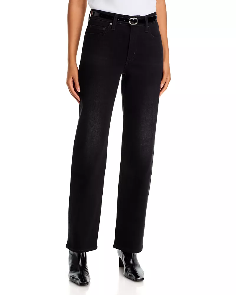 Levi's 723 High Rise Straight Leg Jeans in Worn Midnight