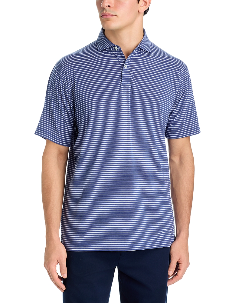 Peter Millar Etc Stripe Performance Jersey Polo