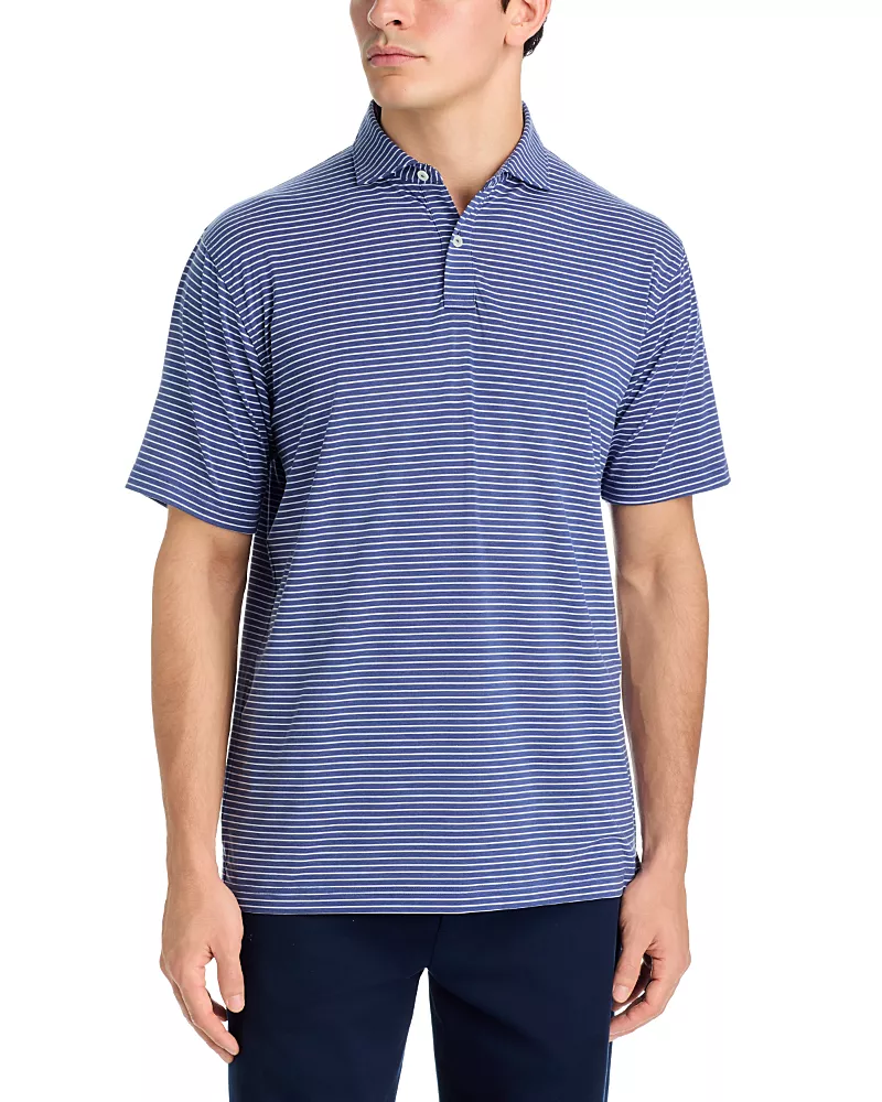 Peter Millar Etc Stripe Performance Jersey Polo