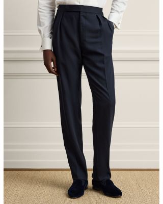 Hand Tailored Straight Fit Tuxedo Pants
