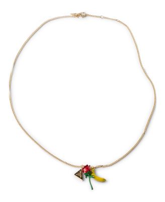  Enameled Metal Necklace