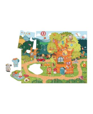  Tree House Garden Party Activity Story Puzzle - Ages 36+ months