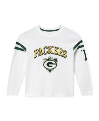 Unisex NFL Green Bay Packers Striped Long Sleeve Tee - Little Kid, Big Kid