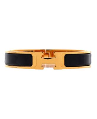 Narrow Clic H Bracelet Enamel