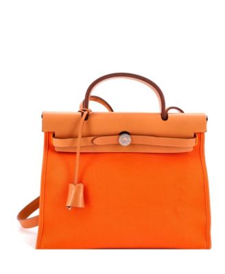 31 Herbag Zip Leather and Toile