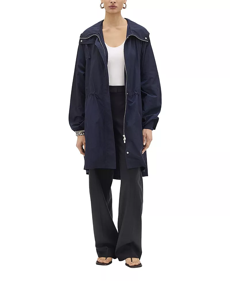 Another Tomorrow Recycled Nylon Anorak