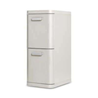 Durable 2 Drawer Recycling Bin, 45L